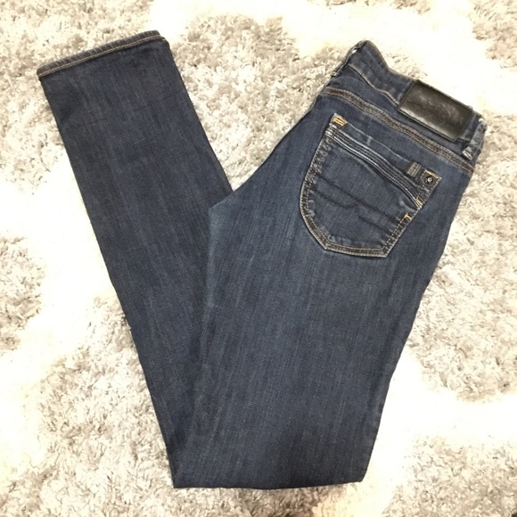 David Bitton Star Stretch Cigarette Jeans - Picture 4 of 5